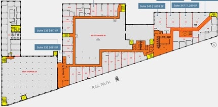 1655 Dupont St, Toronto, ON for lease Floor Plan- Image 1 of 1