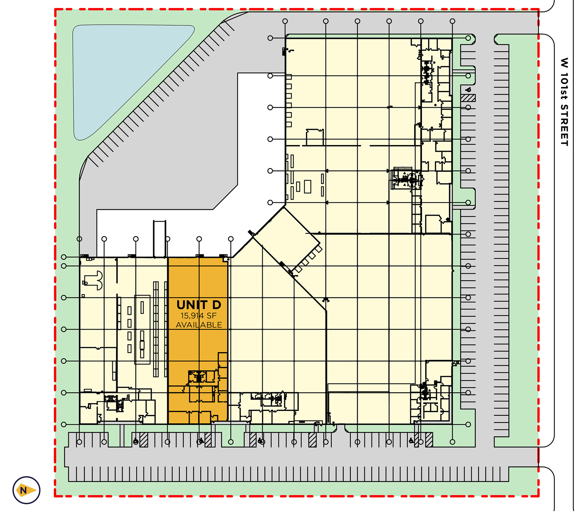 1385 W 101st St, Lemont, IL for lease Site Plan- Image 1 of 2