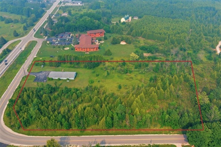 10514 Country Ln, Sister Bay, WI for sale - Plat Map - Image 2 of 2