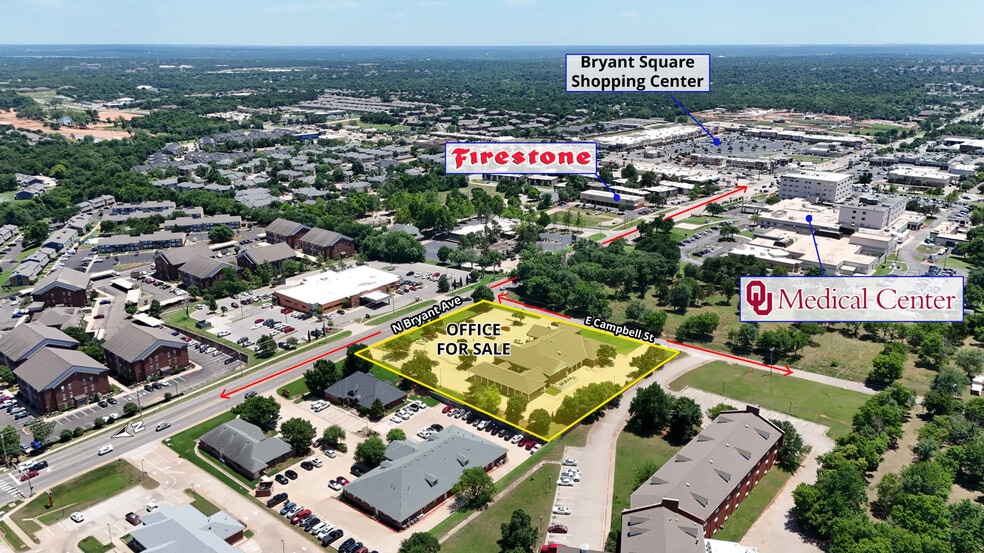 201 N Bryant Ave, Edmond, OK for lease - Building Photo - Image 2 of 3