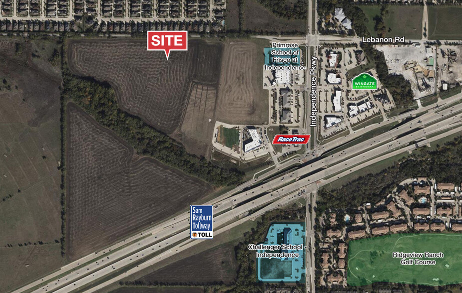 NWQ 121 & Coit Rd, Frisco, TX for sale - Aerial - Image 1 of 4