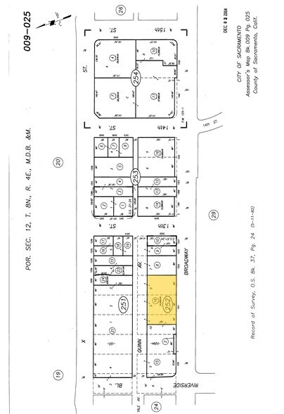 1211 Broadway, Sacramento, CA à vendre - Plan cadastral - Image 2 de 6
