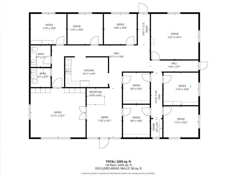 1009 S Redmond Rd, Jacksonville, AR à vendre - Plan d’étage - Image 2 de 16