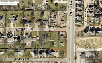 7651 Davis Blvd, North Richland Hills, TX - Aerial  map view