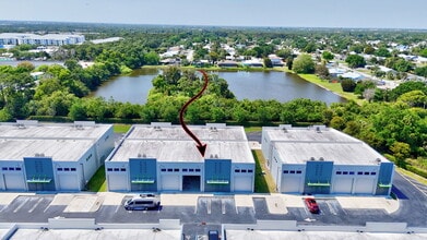 861 NE Industrial Blvd, Jensen Beach, FL - AERIAL  map view - Image1