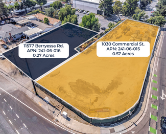 Plus de détails pour 1090 Commercial st, San Jose, CA - Terrain à vendre