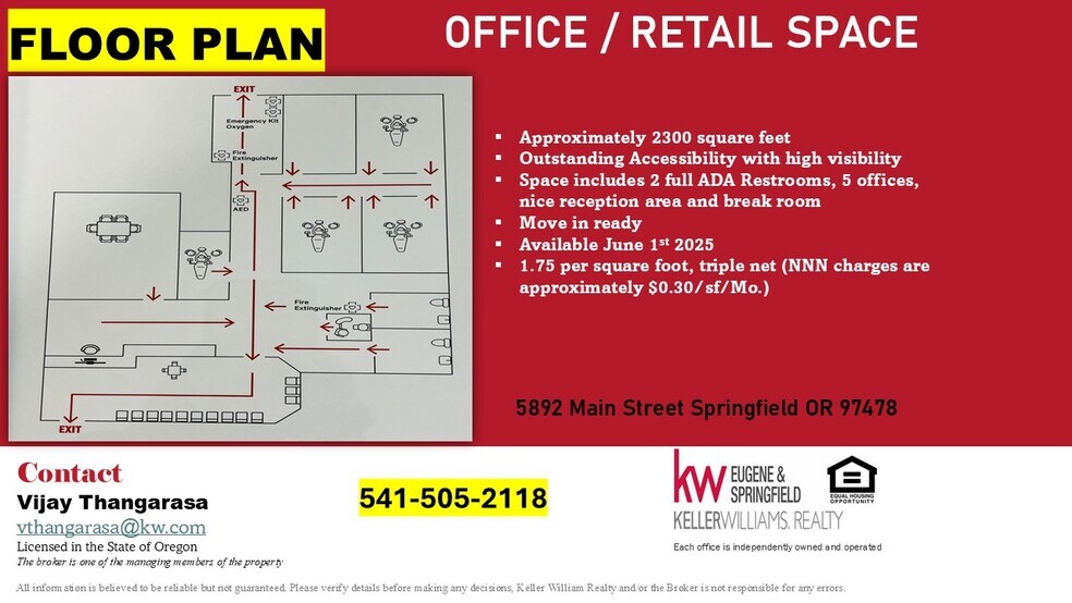 5892 Main St, Springfield, OR à louer - Photo du bâtiment - Image 2 de 6