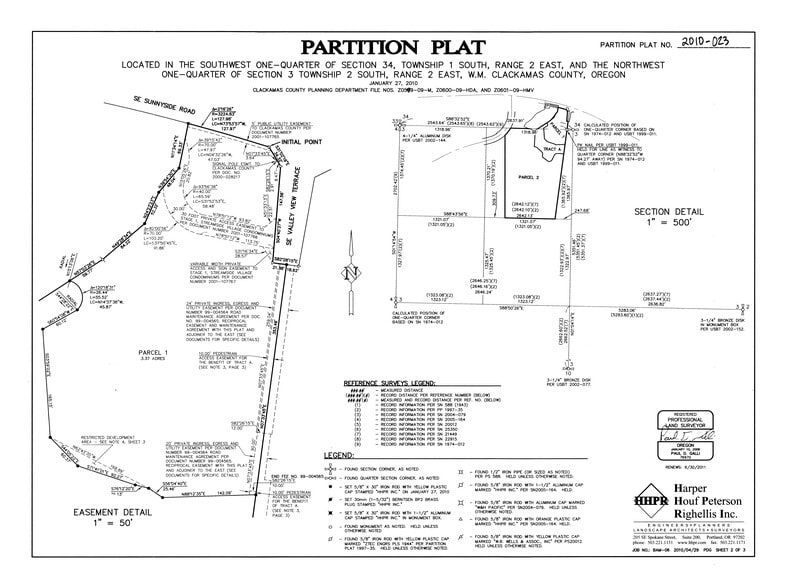 11168 SE Sunnyside Rd, Clackamas, OR for sale - Plat Map - Image 3 of 11