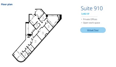 4950 Yonge St, Toronto, ON à louer Plan d’étage- Image 1 de 1