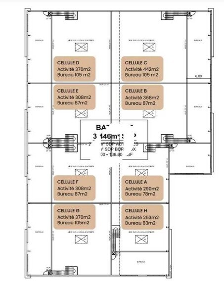Flex in Angerville for sale - Floor Plan - Image 3 of 3