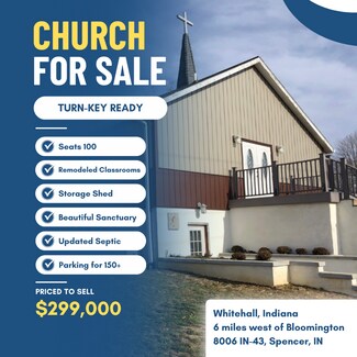 Plus de détails pour 8006 IN-43 Hwy, Spencer, IN - Spécialité à vendre