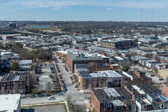 2601 N Howard St, Baltimore, MD - Aérien Vue de la carte