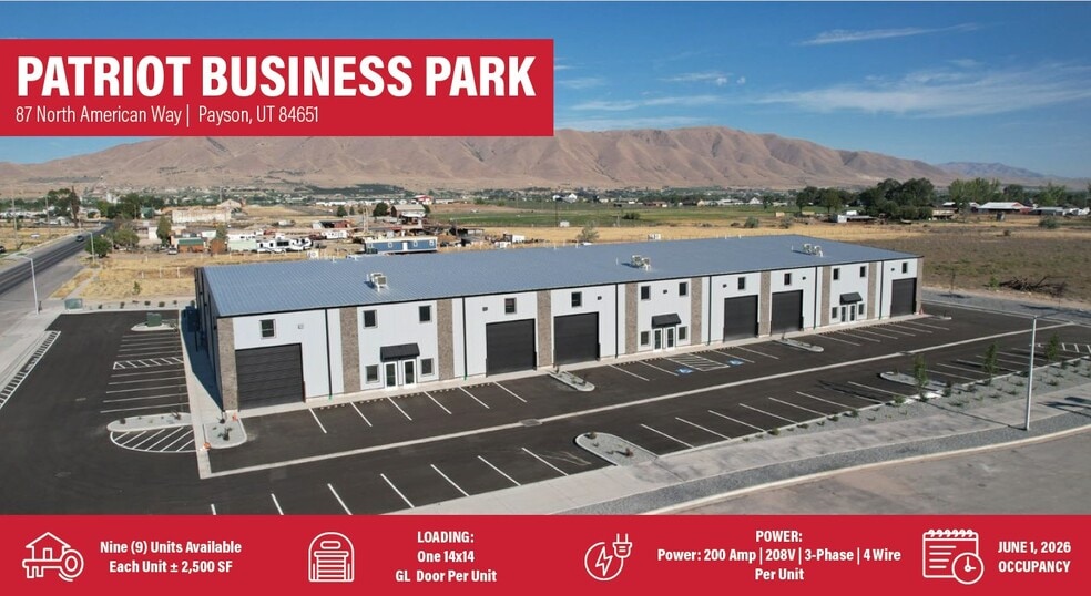 87 American Way, Payson, UT for lease - Building Photo - Image 1 of 7