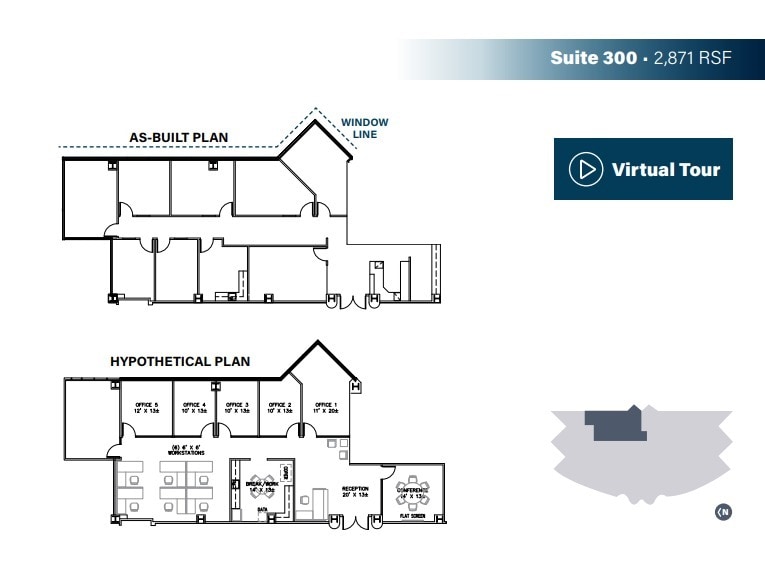 8880 Rio San Diego Dr, San Diego, CA à louer Plan d’étage- Image 1 de 6