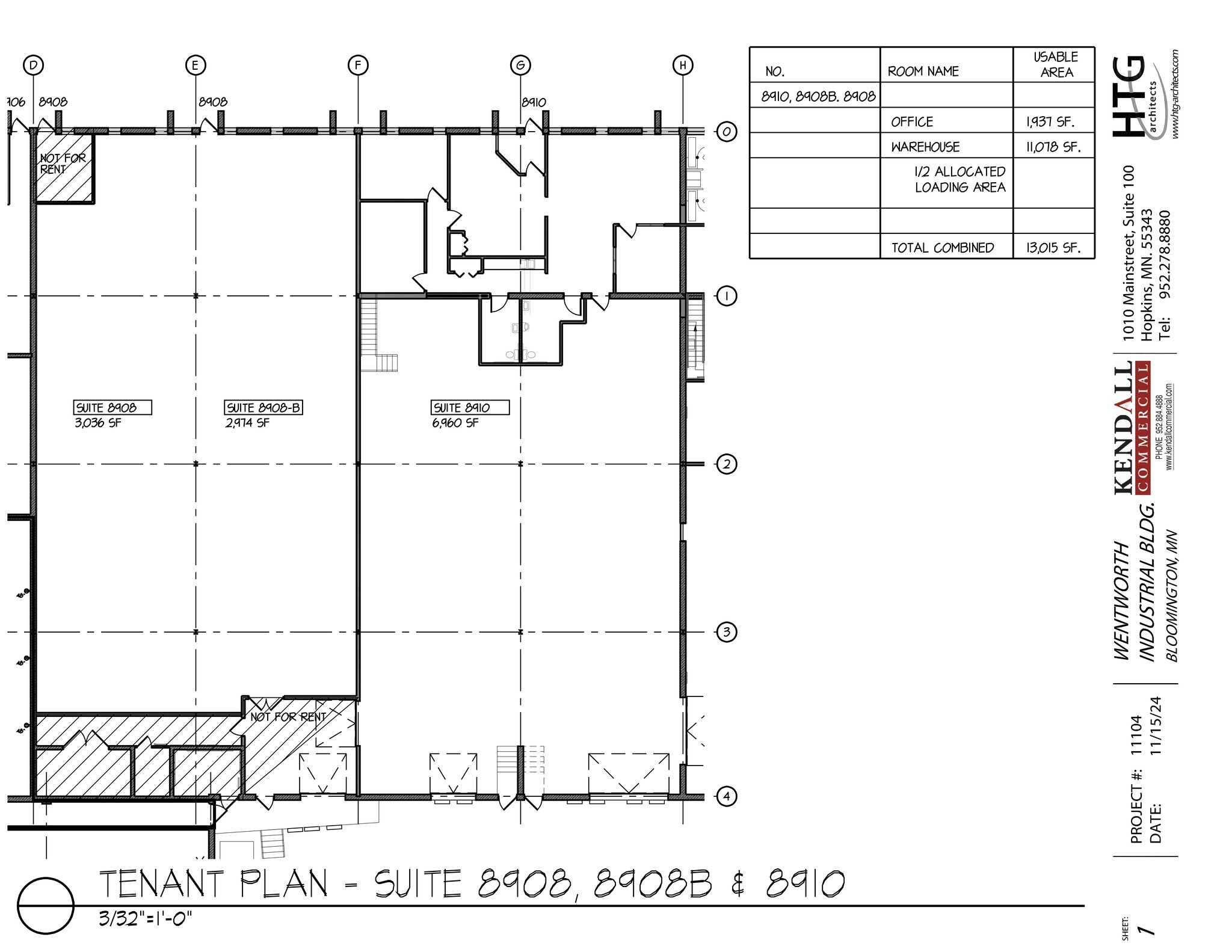 8892-8910 Wentworth Ave S, Bloomington, MN for lease Site Plan- Image 1 of 1