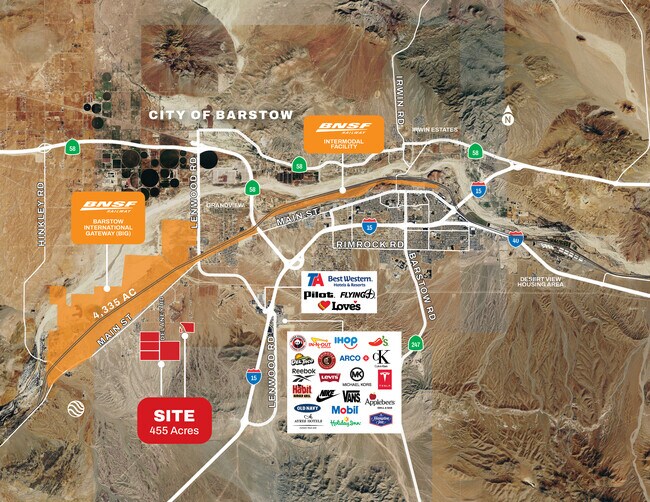 Plus de détails pour Barstow Industrial Park, Barstow, CA - Terrain à vendre