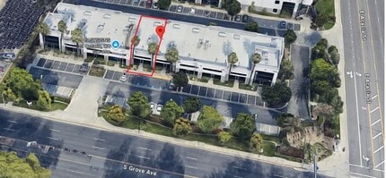 1351 S Grove Ave, Ontario, CA for lease Aerial- Image 2 of 12