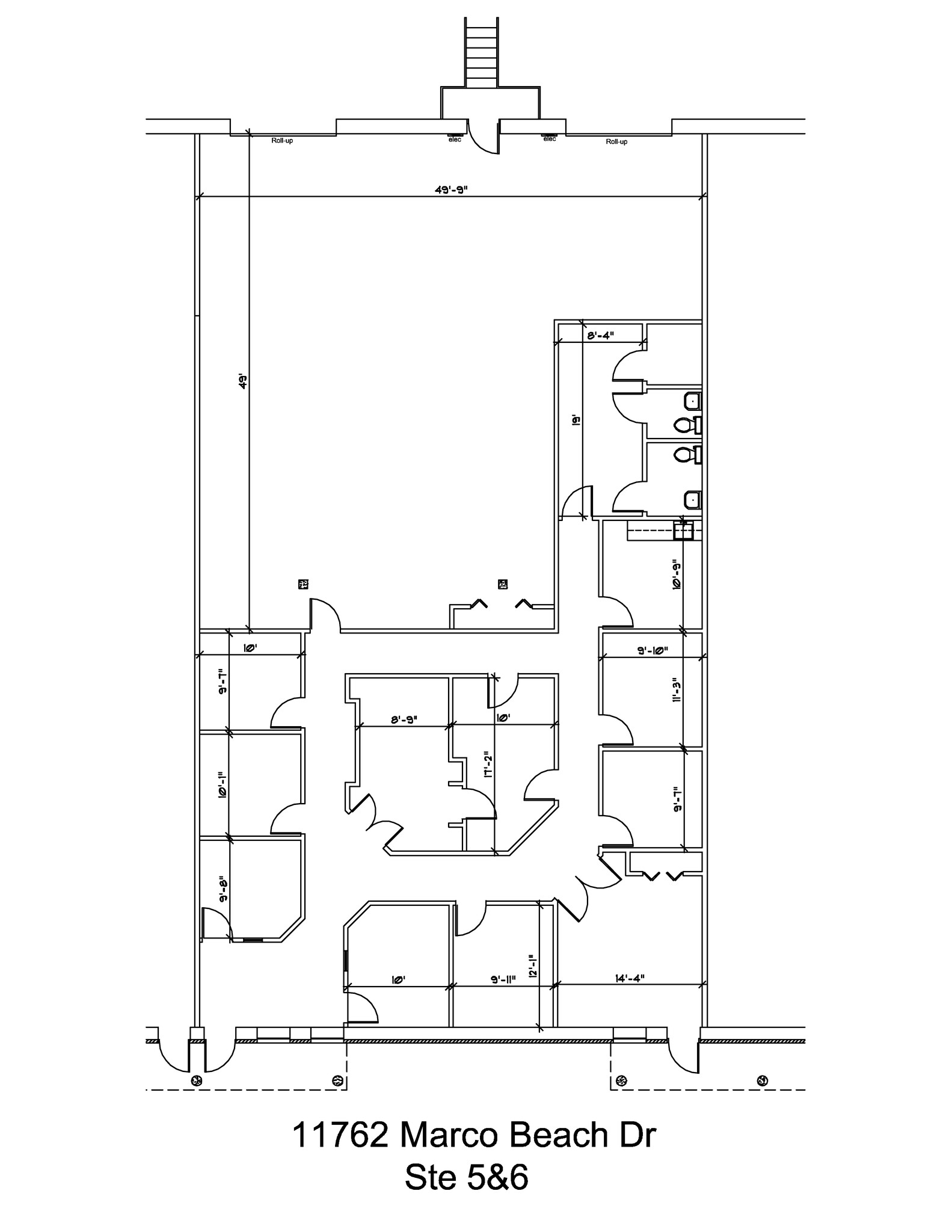 11762 Marco Beach Dr, Jacksonville, FL à louer Plan d  tage- Image 1 de 2