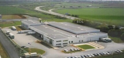 La Crèche, DS - Aerial  map view