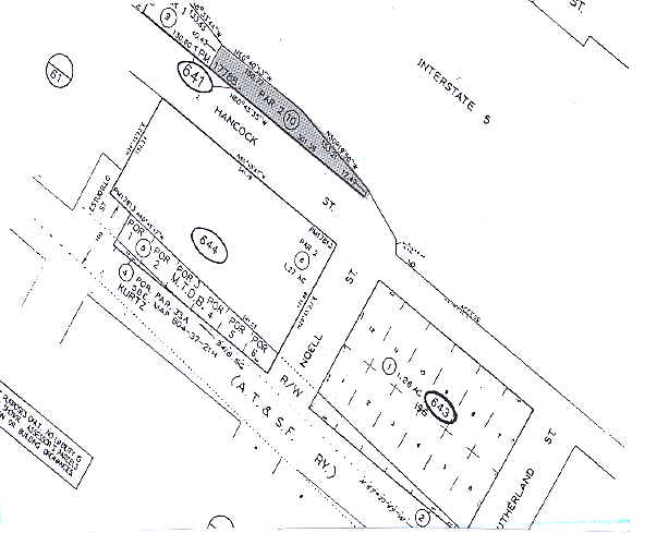 1920-1928 Hancock St, San Diego, CA à vendre - Plan cadastral - Image 2 de 15