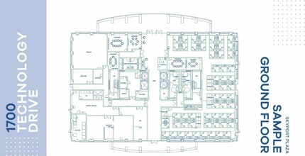 1700 Technology Dr, San Jose, CA for lease Floor Plan- Image 1 of 1
