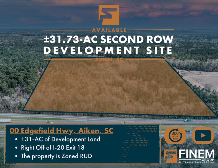 00 Edgefield Hwy, Aiken, SC à vendre - Photo du bâtiment - Image 1 de 16