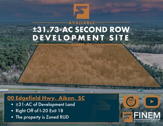 More details for 00 Edgefield Hwy, Aiken, SC - Land for Sale