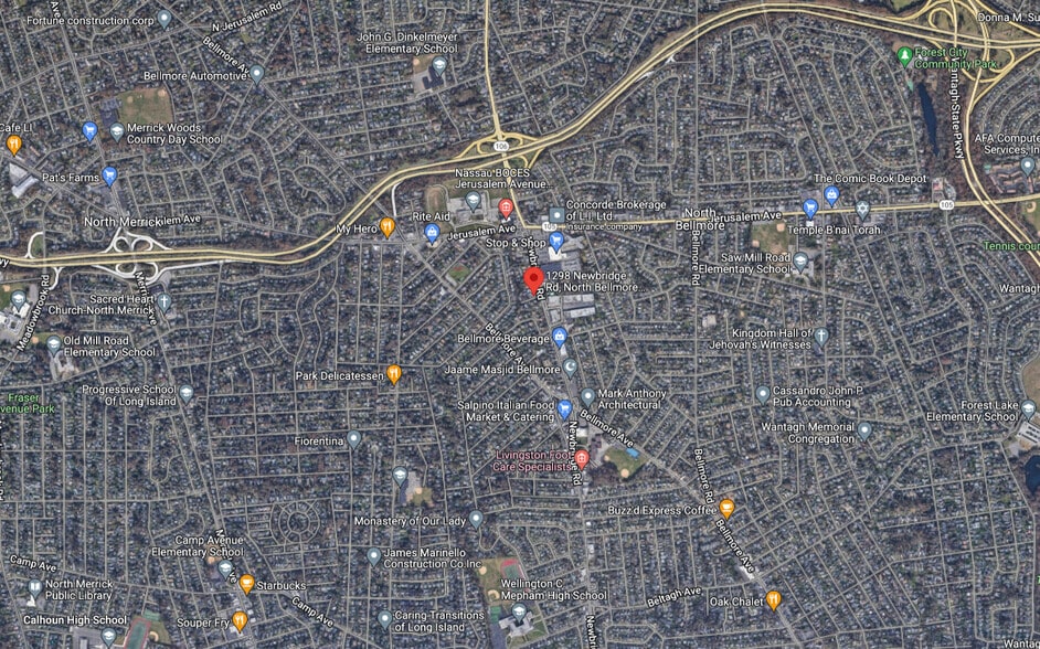 1298 Newbridge Rd, North Bellmore, NY for sale - Aerial - Image 3 of 38