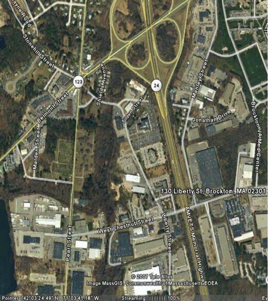 130 Liberty St, Brockton, MA à louer - Aérien - Image 3 de 9