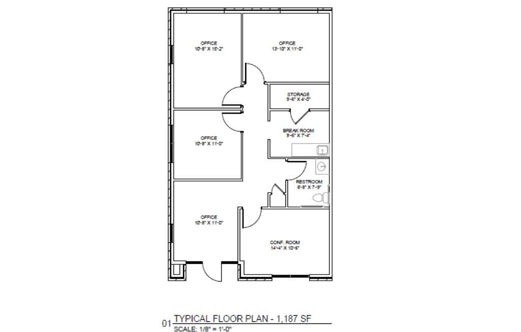 1630 W Prosper Trl, Prosper, TX à louer Plan d’étage- Image 1 de 5