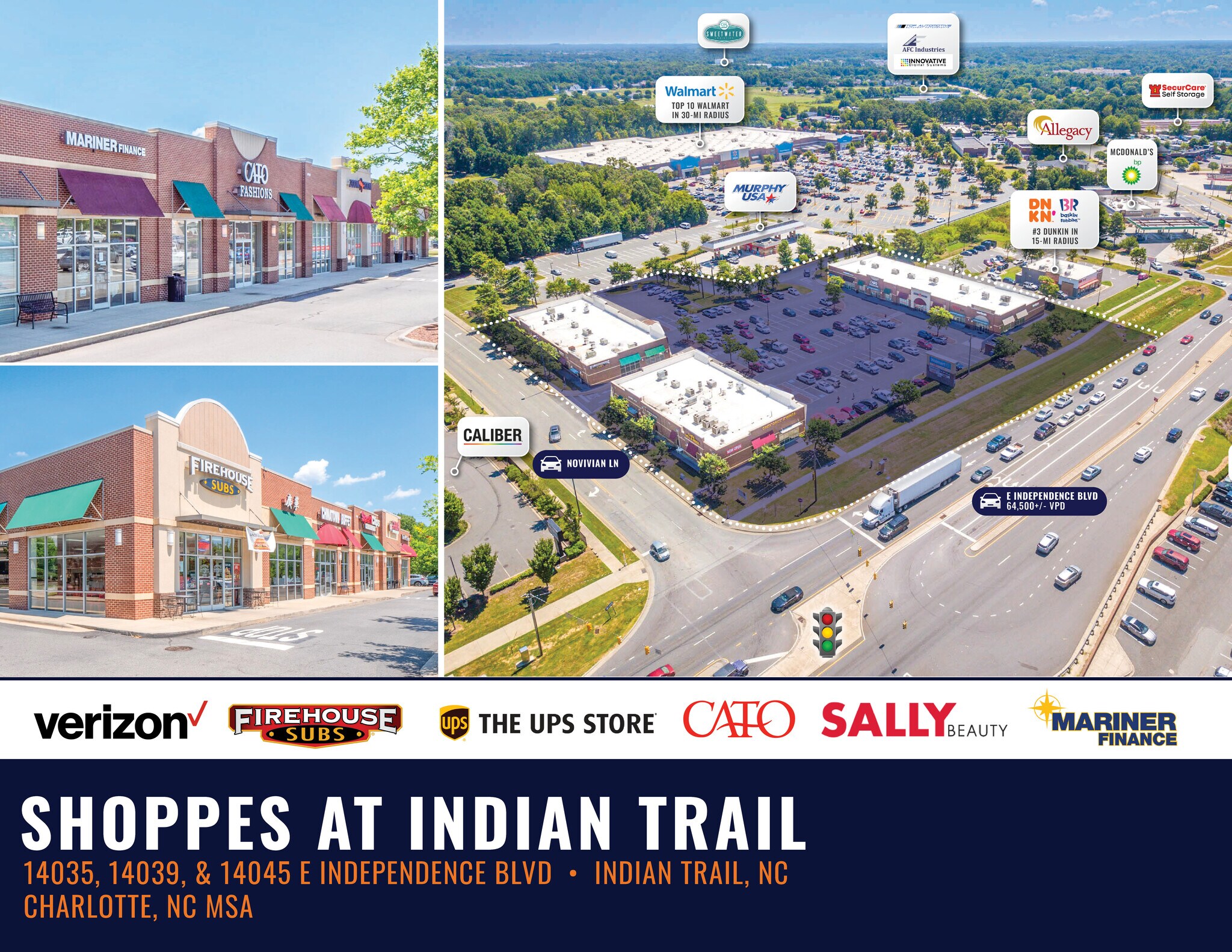 Shoppes at Indian Trail portefeuille de 3 propriétés à vendre sur LoopNet.ca Photo du bâtiment- Image 1 de 11