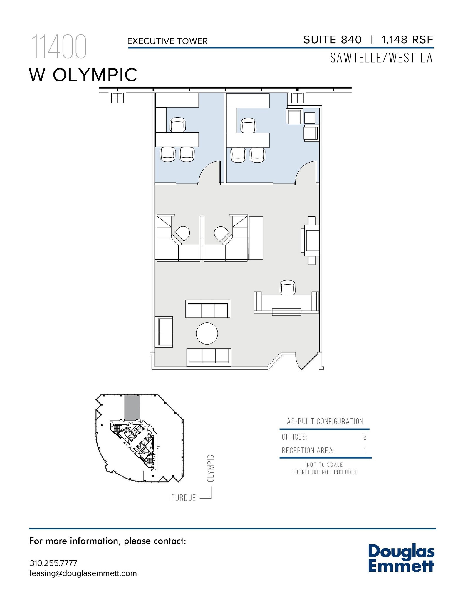 11400 W Olympic Blvd, Los Angeles, CA for lease Floor Plan- Image 1 of 1