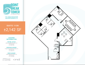 17011 Beach Blvd, Huntington Beach, CA for lease Floor Plan- Image 1 of 2