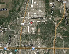 1905 110th St, Grand Prairie, TX - Aerial map view