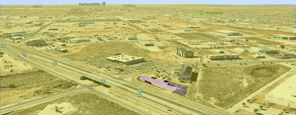 901 S John Ben Shepperd Pky, Odessa, TX à vendre - Aérien - Image 3 de 4