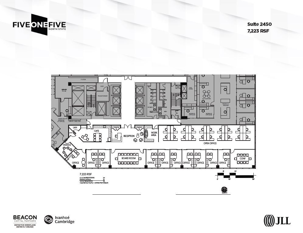 515 N State St, Chicago, IL à louer Plan d  tage- Image 1 de 1