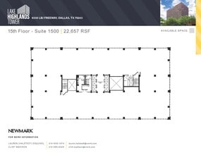 9330 Lyndon B Johnson Fwy, Dallas, TX à vendre Plan d’étage- Image 1 de 1