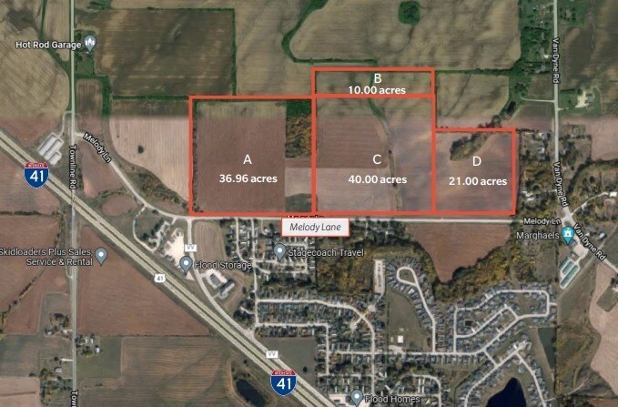 Melody Lane, East of I-41, North Fond Du Lac, WI for sale - Building Photo - Image 1 of 1