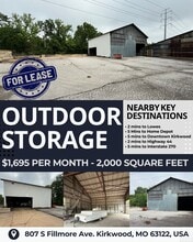 807 Fillmore ave, Kirkwood, MO for lease Interior Photo- Image 1 of 3