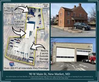 Plus de détails pour 90 W Main St, New Market, MD - Industriel à vendre