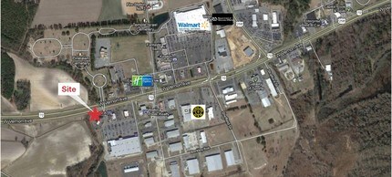 4535 US Highway 70 W, Kinston, NC - Aérien  Vue de la carte