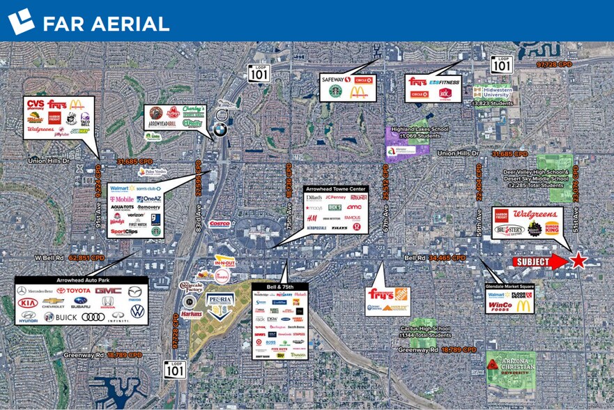 4915-4965 N 51st Ave, Glendale, AZ à louer - Photo du bâtiment - Image 3 de 8