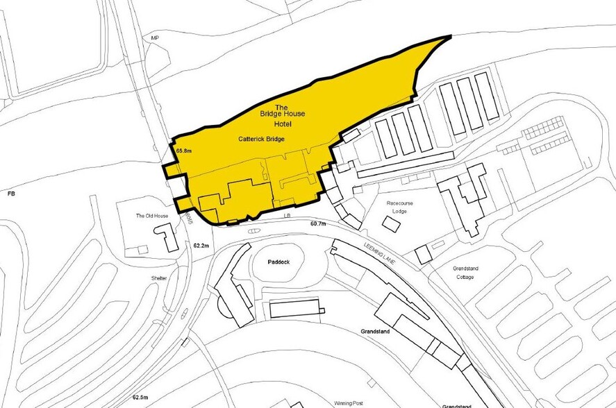 Catterick Bridge, Richmond à vendre - Plan de site - Image 1 de 1