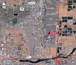 1465 N Hayden Rd, Scottsdale, AZ - AERIAL  map view