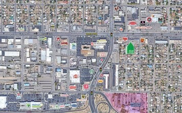 5300-5320 Menaul Blvd NE, Albuquerque, NM - Aerial  map view