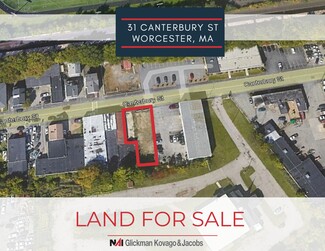 Plus de détails pour 31 Canterbury St, Worcester, MA - Terrain à vendre