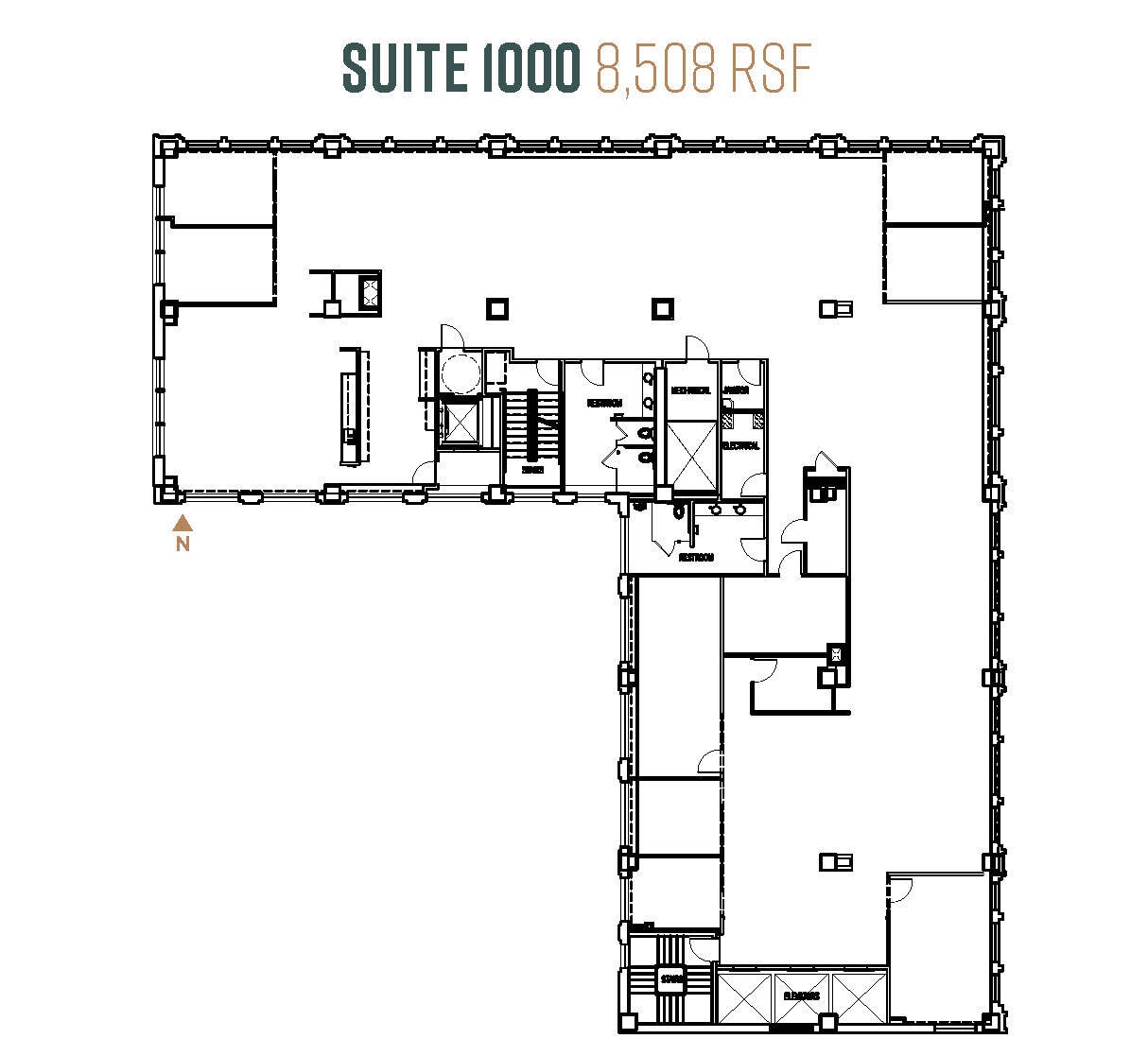 1425 4th Ave, Seattle, WA à louer Plan d’étage- Image 1 de 1