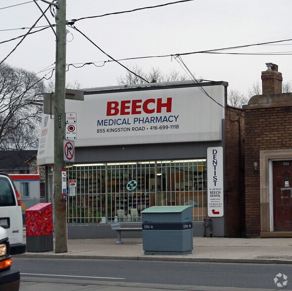 855 Kingston Rd, Toronto, ON à louer - Photo du bâtiment - Image 2 de 2