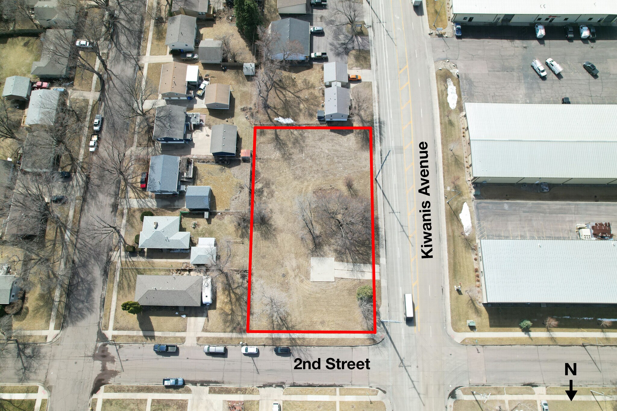 704 N Kiwanis Ave, Sioux Falls, SD à vendre Aérien- Image 1 de 7