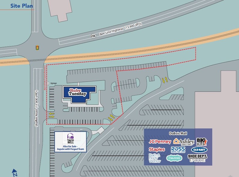 690 Shaffer Rd, Dubois, PA for sale - Site Plan - Image 3 of 3